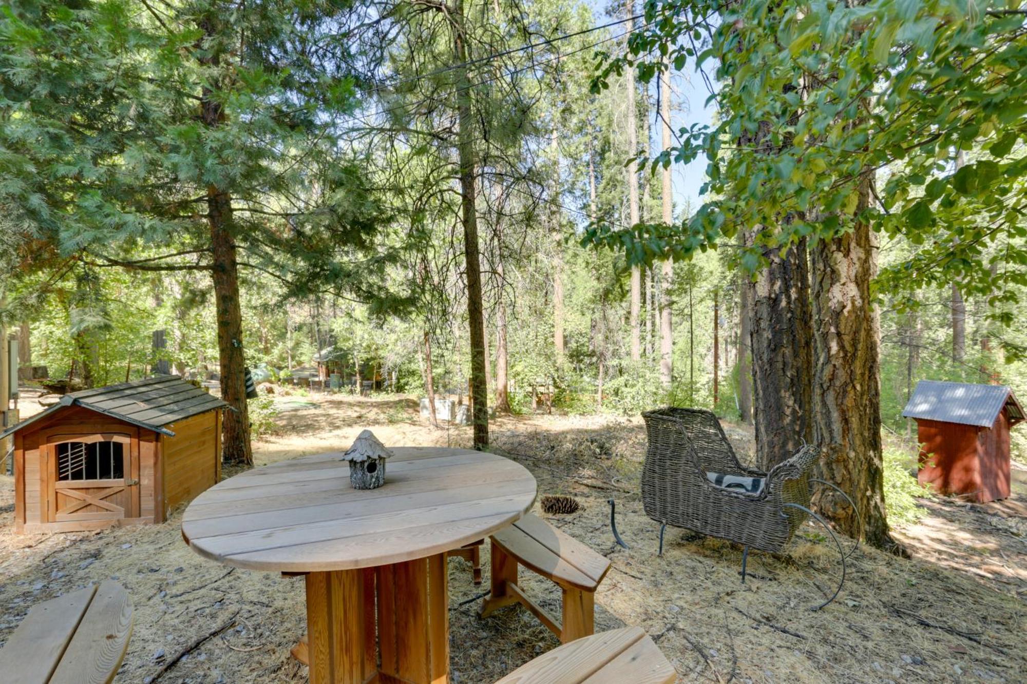 Вилла Peaceful And Private Mariposa Cabin On 2 Acres! Мидпайнс Экстерьер фото