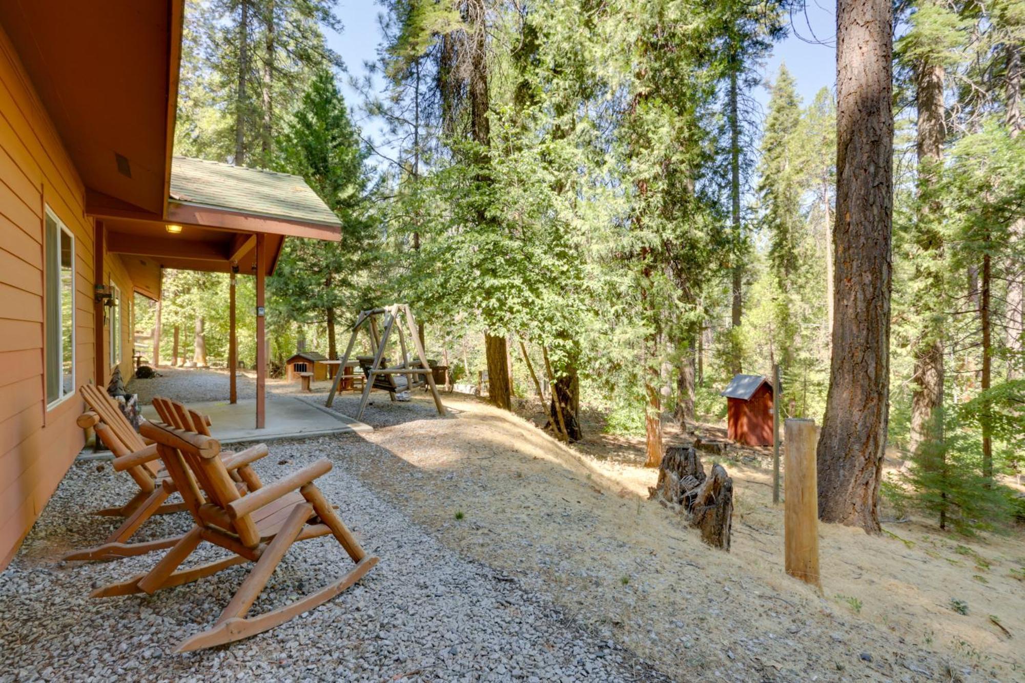 Вилла Peaceful And Private Mariposa Cabin On 2 Acres! Мидпайнс Экстерьер фото