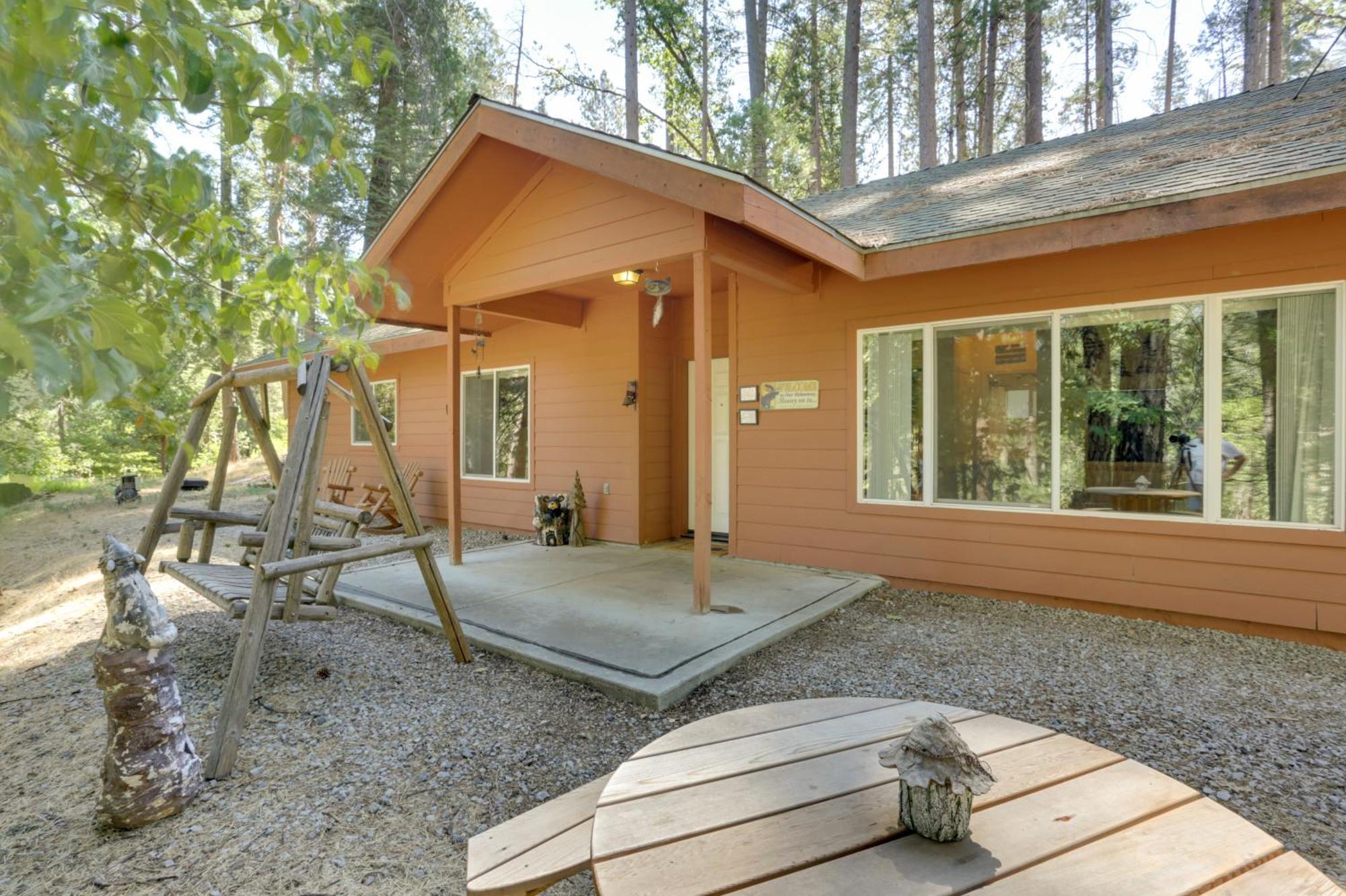 Вилла Peaceful And Private Mariposa Cabin On 2 Acres! Мидпайнс Экстерьер фото
